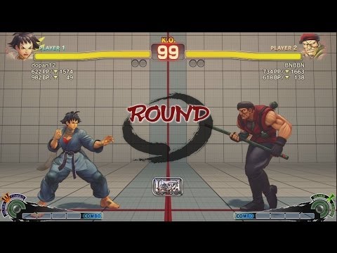 Dopan12 (Makoto) vs Banbaban (Rolento) - USF4 Match *720p*