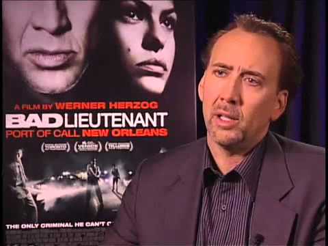 Nicolas Cage Interview for 'Bad Lieutenant' (2009)