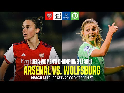 Arsenal - Wolfsburg | UEFA Women’s Champions League Viertelfinalhinspiel Ganzes Spiel