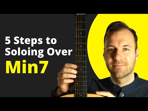 MINOR 7 Arpeggio Guitar Shapes for Soloing with Chordal Tones