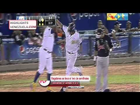 Highlights LVBP 12/01/2016 - Caribes de Anzoátegui vs Navegantes del Magallanes