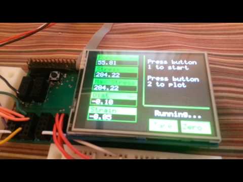 Tensile Testing Machine using RPiSoC