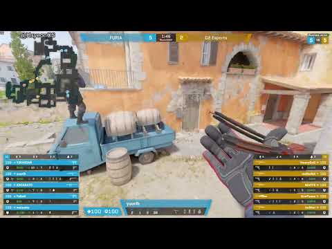 yuurih Demo ( 28-24 ) FURIA vs G2 ( INFERNO ) POV | StarLadder Budapest Major 2025