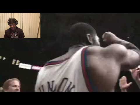 Lebron Fan Reacts To Larry Johnson aka Grandmama's CAREER HIGHLIGHTS !