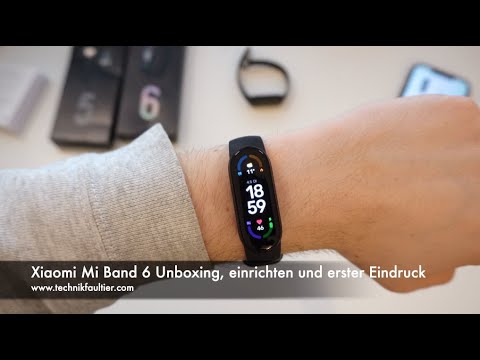 Xiaomi Mi Band 6 unboxing, setup and first impression