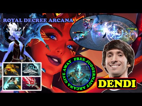DENDI BLUE QUEEN OF PAIN ARCANA ULTRA KILL MASTERY NEXT LEVEL GAME PLAY | DOTA2ORBS