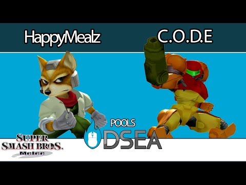 DSEAspring | Happymealz (Fox) vs C.O.D.E. (Samus) | Pools
