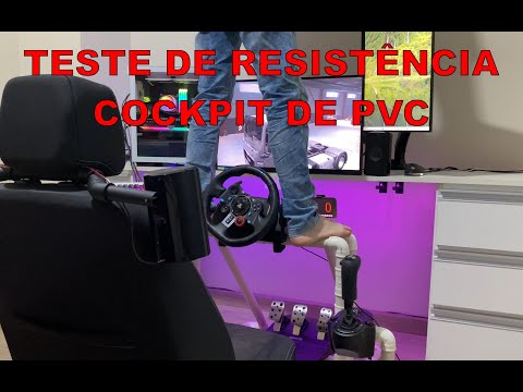 Cockpit de PVC é resistente? Veja neste vídeo