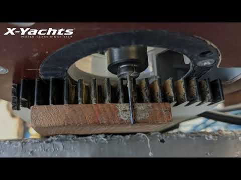 Know Your X Yacht series II episode 6 of 10 - Damaged teak plank replacement.