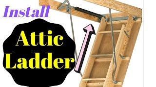 Install an Attic Ladder in 30 Minutes - No Experience Needed