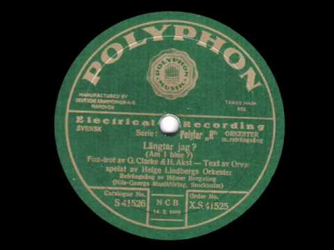 Am I blue? -  Helge Lindbergs Orkester w. Hilmer Borgeling