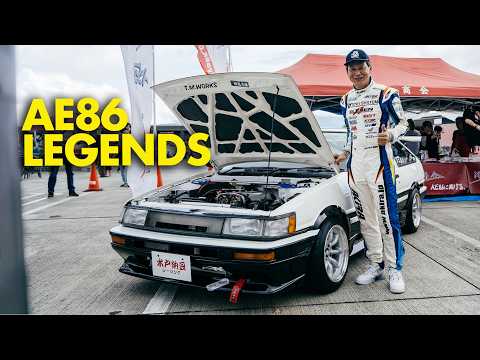 Japan’s AE86 Legends at Fuji Speedway 🇯🇵