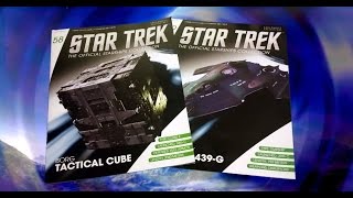 Star Trek Starships Collection #58 & 59 Review: Borg Tactical Cube : U.S.S Relativity , NCV-474439-G