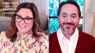 Melissa McCarthy Interviewed by her Husband | Thunder Force | Netflix video