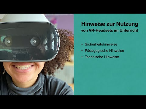 Virtual Reality (VR) im Unterricht - 5. Sicherheitshinweise zur Nutzung