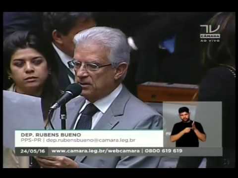 Dep. Rubens Bueno (PPS) vota contra o veto sobre regularização de ativos no exterior