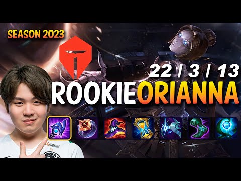 TES Rookie ORIANNA vs AZIR Mid - Patch 13.18 KR Ranked