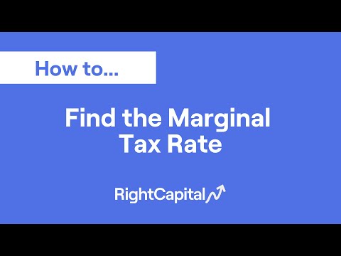 Find the Marginal Tax Rate (1:04)