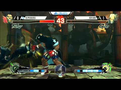 EVO 2015 USF4 - RZR Xian vs. PR Balrog