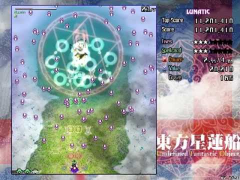 Let's Play Touhou UFO - 1 - SanaeB isn't super strong but still awesome