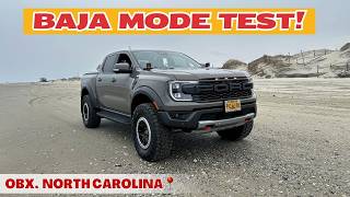 Ford Ranger Raptor Off-Road Sand Test | Baja Mode