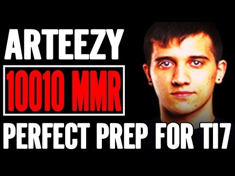Arteezy got 10K MMR during TI7 - Anti-mage + Lycan Gameplay RTZ Dota 2