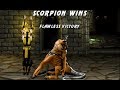 Ultimate Mortal Kombat 3 Beat Motaro Easily
