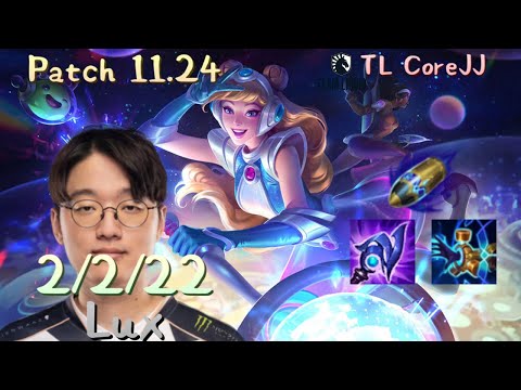 [SUP] Lux TL CoreJJ patch 11.24 Ranked KR Pro | League of Legends