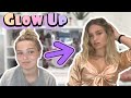 GLOW UP WITH ME TRANSFORMATION 0 100 MAKEUP ROUTINE ROBYN EMILY
