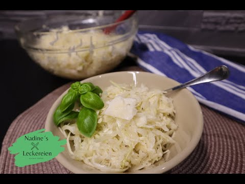 einfacher und schneller Krautsalat