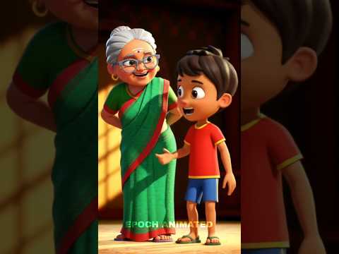 दादी की नटखट तरकीबें 😂❤️ | Funny 3D Animated Short Film | Grandma & Boy Story