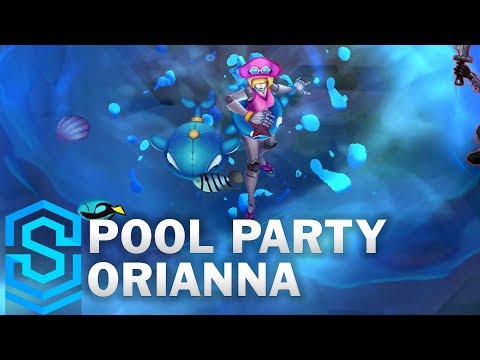 Pool Party Orianna Skin Spotlight - Pre-Release - League of Legends