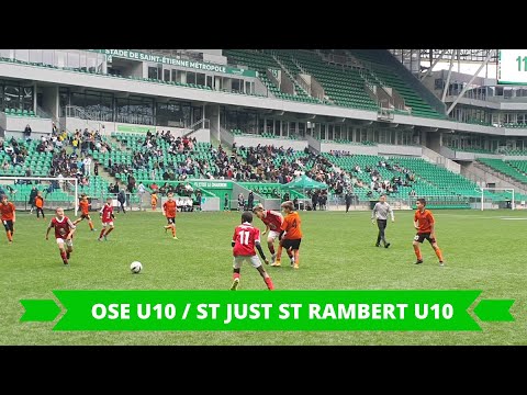 2023-05-01 // OSE U10B - St Just St Rambert U10A  (Tournoi Geoffroy Guichard)