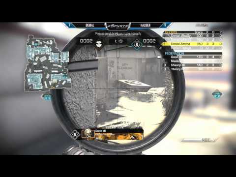 Denial vs Team Kaliber - Game 2 - CoD League LIVE (eSports Report - Sept 29 2014)