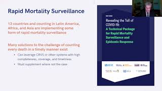 Tracking Mortality Amidst COVID-19 and Beyond – Progress, Obstacles, and New Directions
