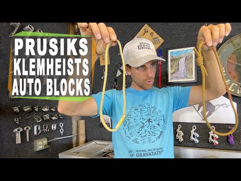 Prusik, Auto Blocks, and Klemheist Break Tests