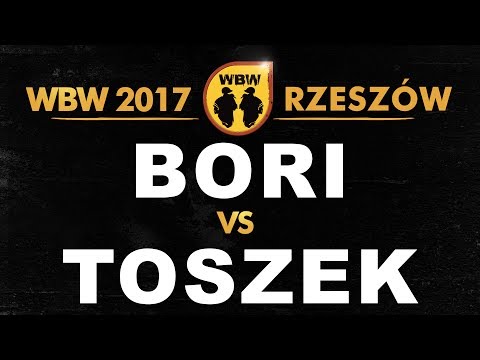 Toszek 🆚 Bori 🎤 WBW 2017 Rzeszów (freestyle rap battle)