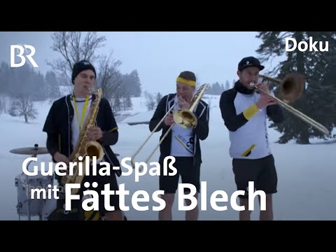 Fättes Blech: Guerilla-Konzerte in Oberstaufen | Heimatrauschen | Doku | BR Fättes Blech: Guerilla-Konzerte in Oberstaufen | Heimatrauschen | Doku | BR