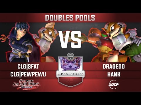 UGC Smash | CLG|SFAT/CLG|PewPewU (Marth/Fox) v Dragedo/Hank (Samus/Fox) - Doubles
