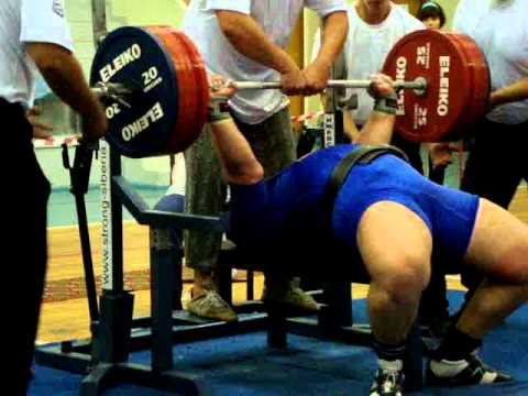Konovalov Andrey, bench press 315kg@+125kg