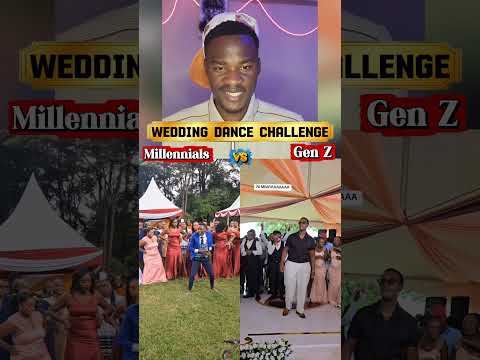 Gen z vs millennials wedding dance challenge?