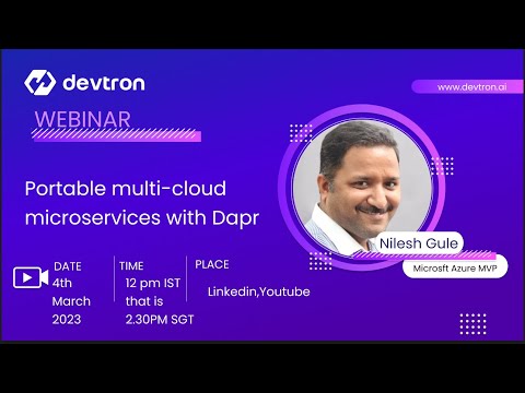 Container Talks : Portable multi-cloud microservices with Dapr