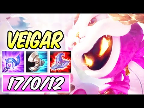 S+ FULL AP VEIGAR MID CRAZY BURST | Best Build & Runes | Furyhorn Cosplay Veigar | League of Legends