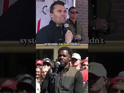 does systemic racism exist? 🤔 #charliekirk #debate