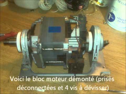 comment demonter les roulements d'une machine a laver