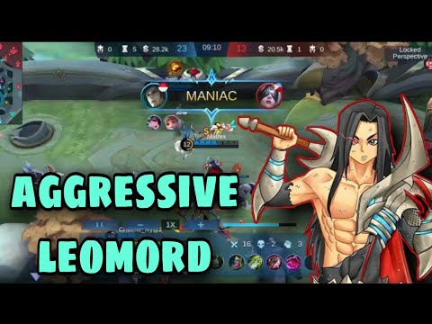 AGGRESSIVE LEOMORD! MANIAC! [ROAD TO TOP GLOBAL]