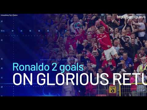 Ronaldo scores twice on second Manchester United debut - 12 years after his last goal for Red Devils