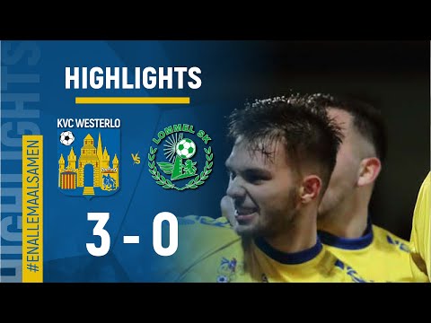 Highlights KVC Westerlo - Lommel SK (3-0)