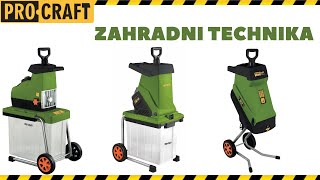 Záhradný nožový drvič konárov Procraft PSL2550