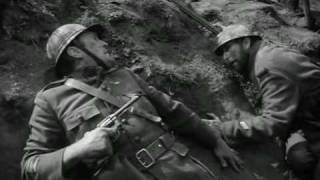 Kubrick - Paths of Glory - trenche warfare scene
